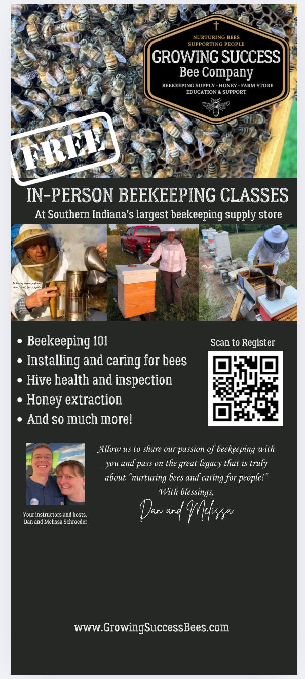 Free Beekeeping Class: Winter Hive Preparations - Oct 4, 2025