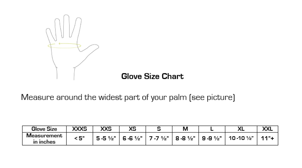 Reusable Latex Gloves (S, M, L, XL, 2XL)