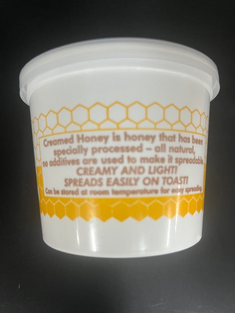 Creamed Honey Cup and Lid
