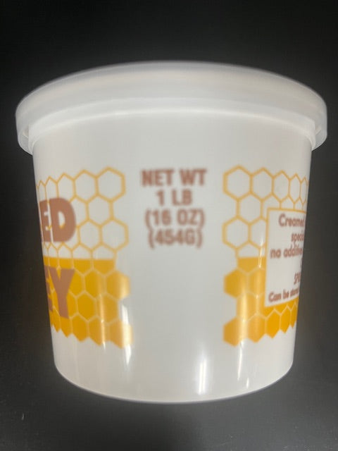 Creamed Honey Cup and Lid