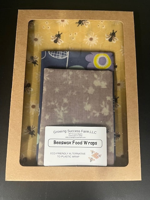 Beeswax Food Wraps-Set of 3