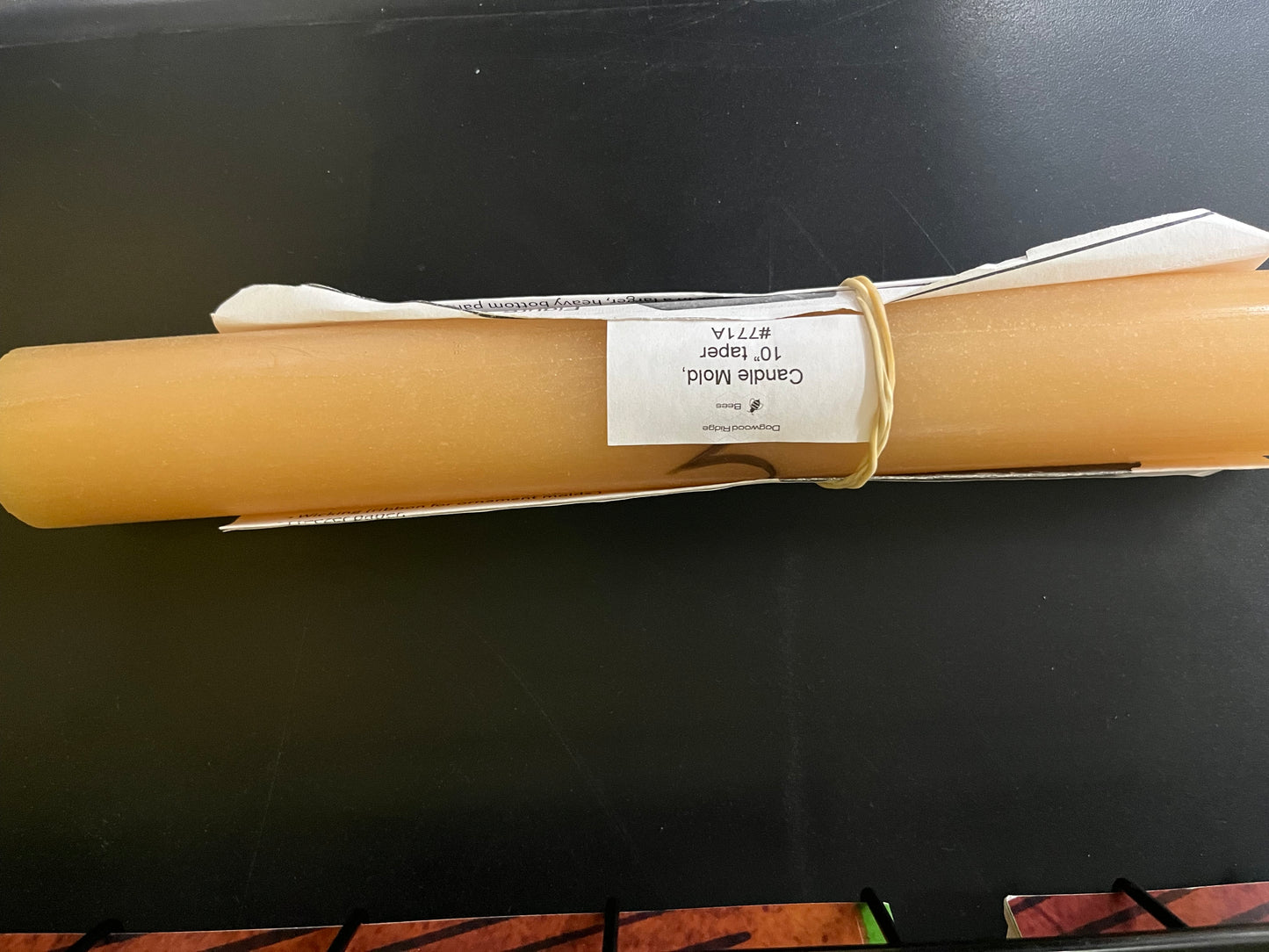 10 inch Taper Flexible Candle Mold