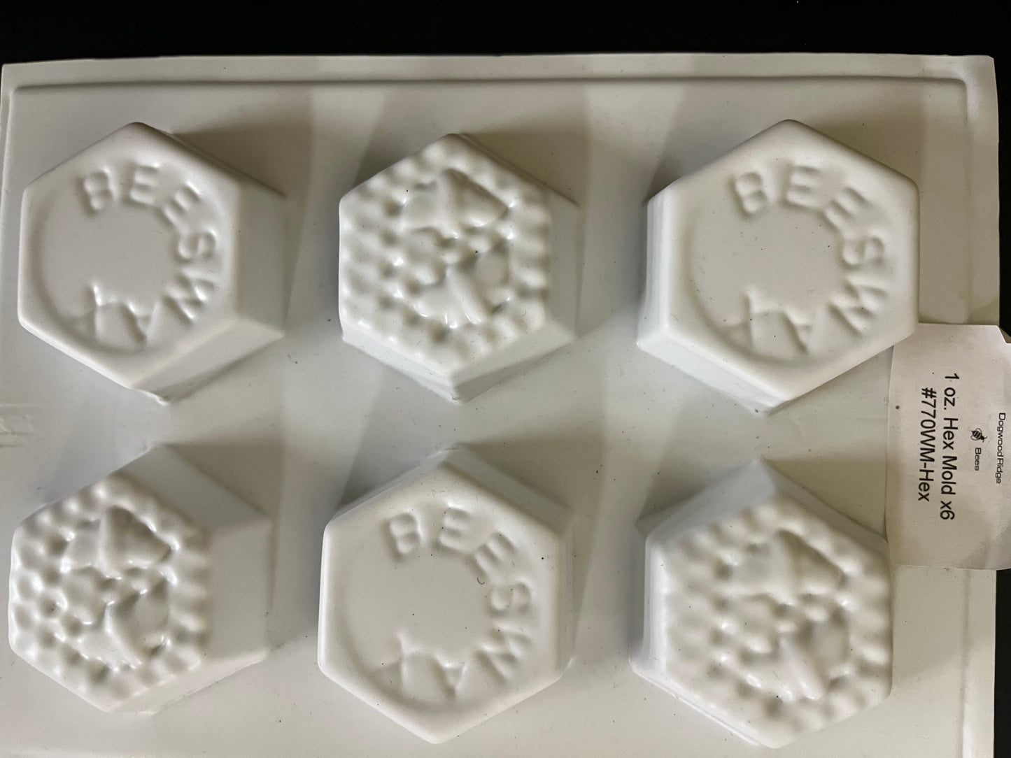 Beeswax Hex Candle Mold