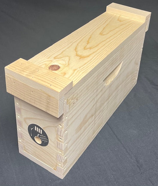 3 Frame Mating Nuc Kit, OPTIONAL Wax Dipped