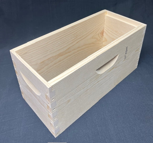 Wooden Nuc Body, OPTIONAL Wax Dipped