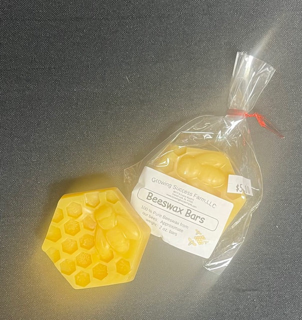 Beeswax Bars, 2 oz. and 1lb.