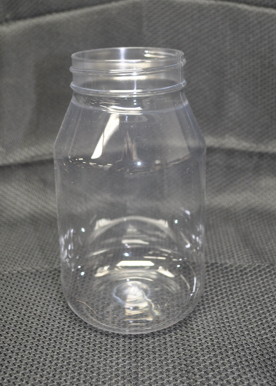 Plastic Feeder Jar, One Quart