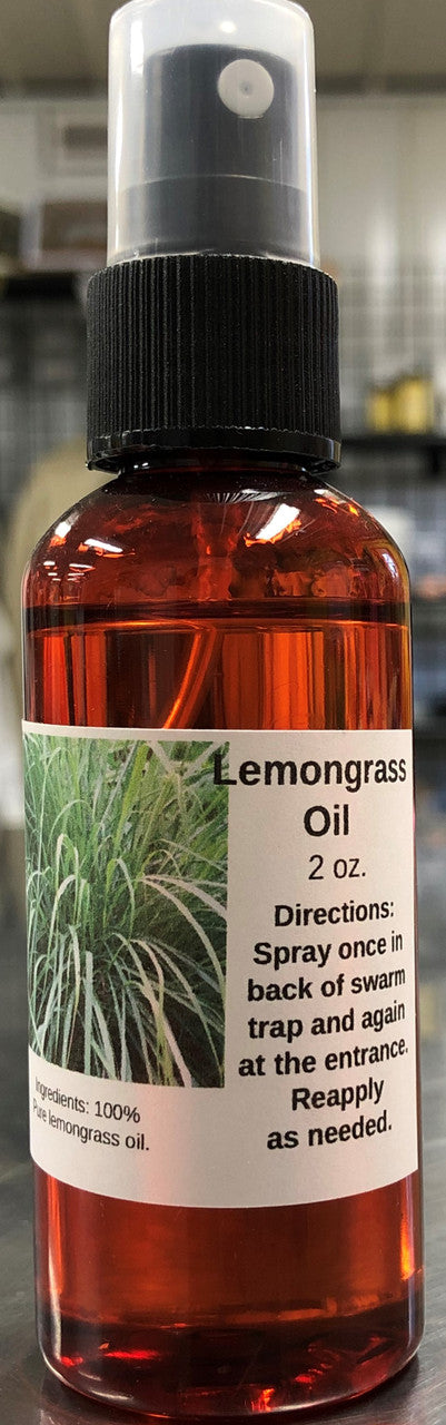 Lemongrass Oil/Swarm Attractant, 2 oz. Spray Bottle