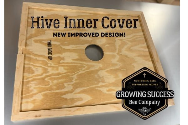 Wooden Inner Cover (8Frame, 10 Frame, or 5-Frame Nuc)