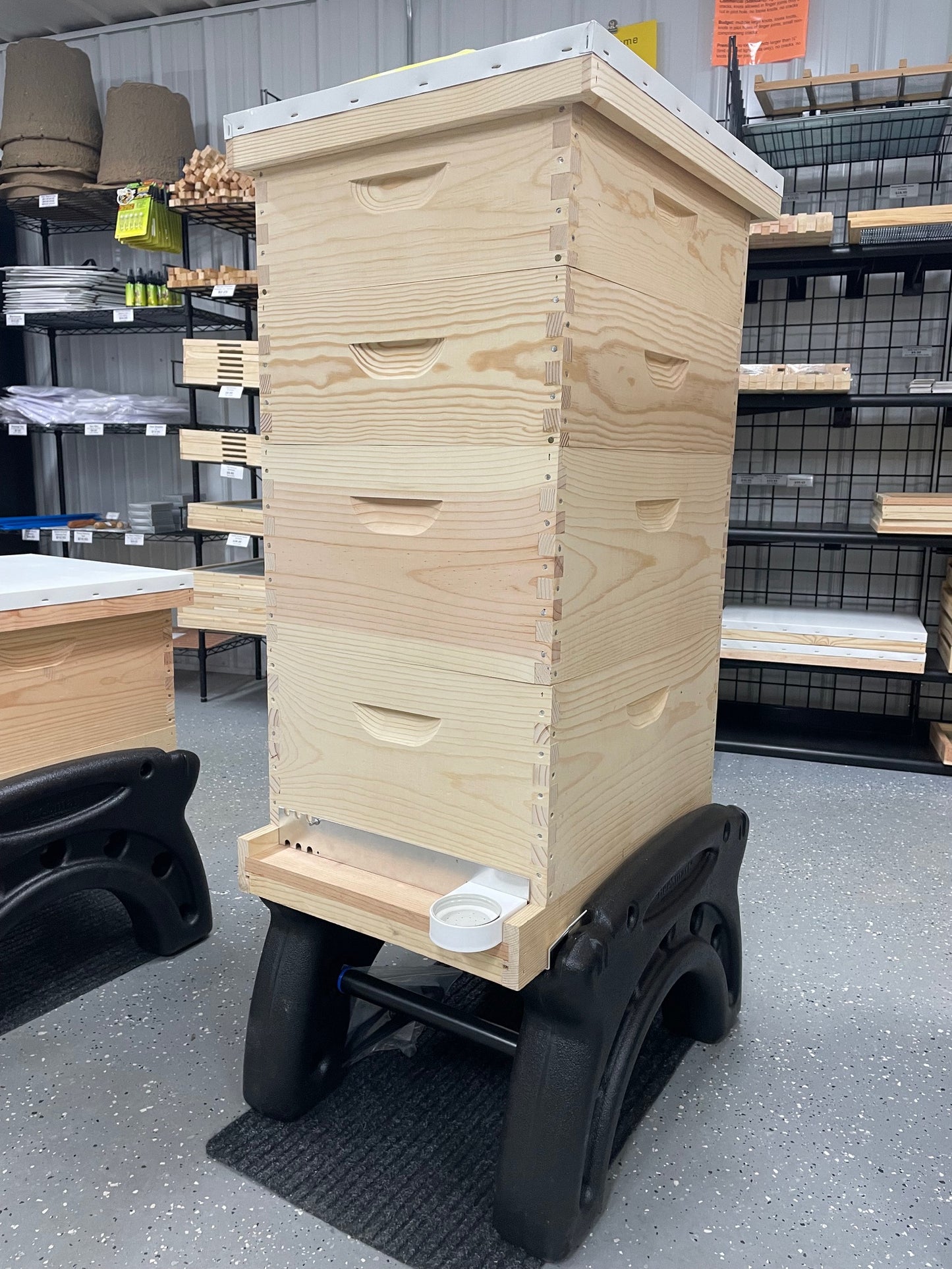 Super Bee Hive Kit-ASSEMBLED. Price STARTS AT $325.95. FINAL DISCOUNT PRICE will be Noted at Checkout