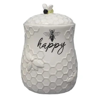 Ceramic Bee Cookie & Treat Jar