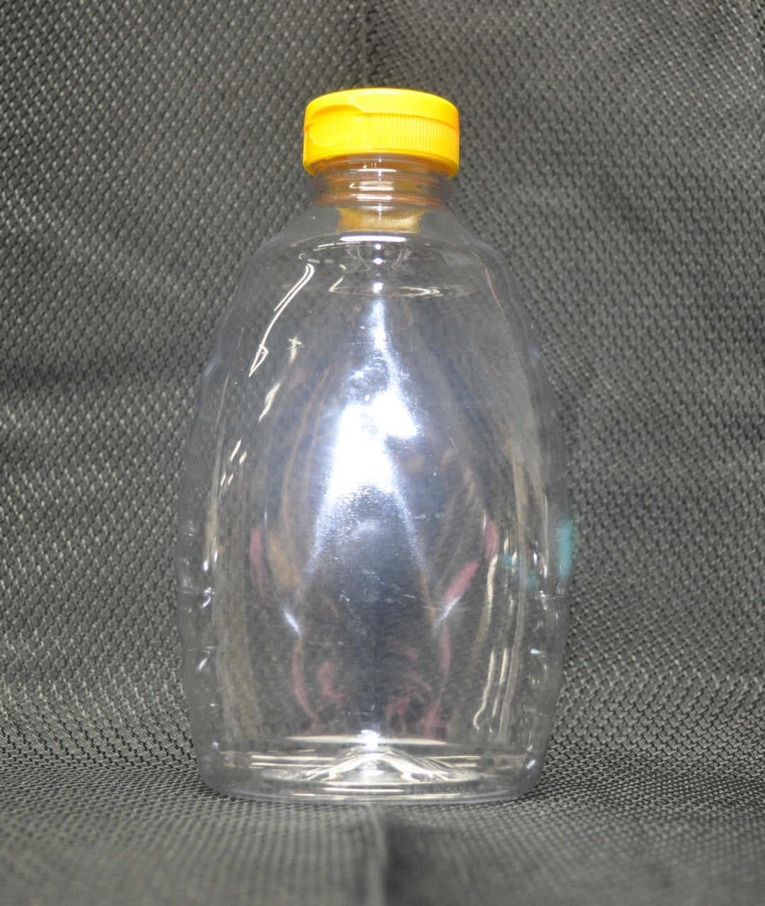 2 lb. Classic Plastic Honey Bottles (with caps and seals)