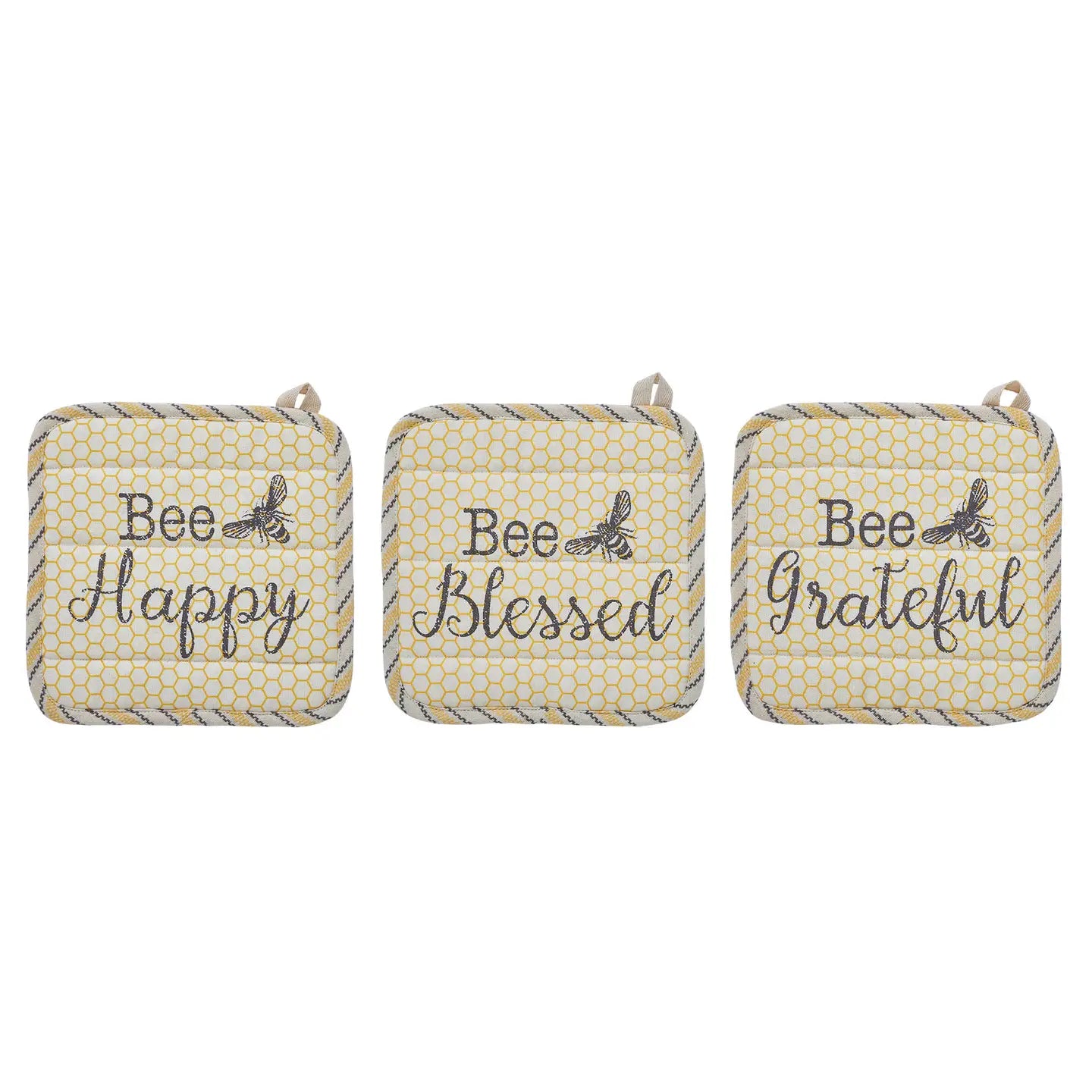 Buzzy Bees Pot Holders
