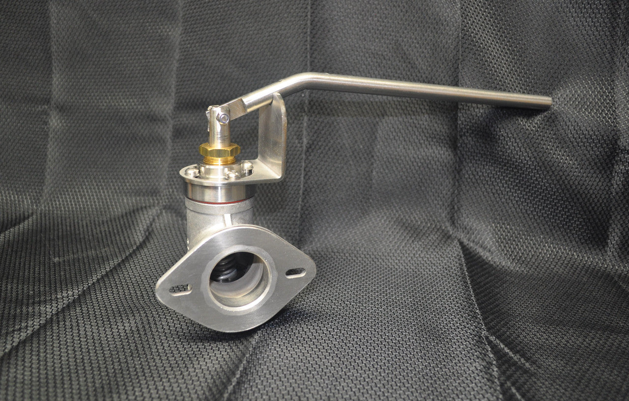 Lyson Dripless Bottling Valve with Flange