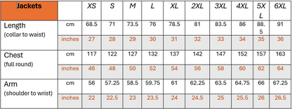 GSB Premium Full Ventilated Jacket, Elastic/Velcro Cuffs