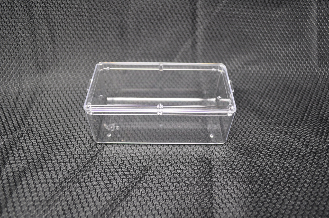 Half Size Comb Honey Trays with Lids, Clear Plastic, 20 Count