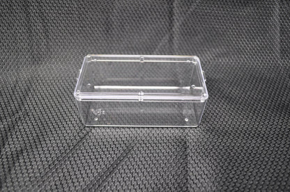 Half Size Comb Honey Trays with Lids, Clear Plastic, BULK (160 count)