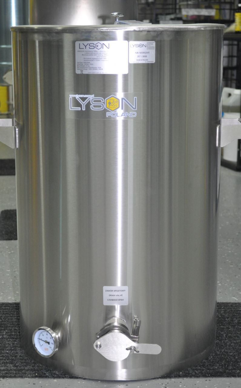 Lyson 18 gallon Water Jacketed Bottling Tank