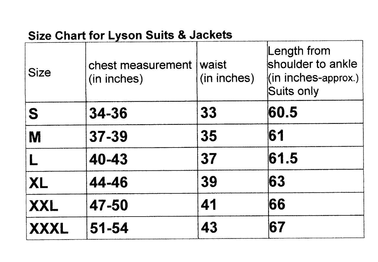 Basic Beginner Kit: UN-Assembled with Lyson Jacket or Suit, 8 or 10 Frame