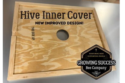 Wooden Inner Cover (8Frame, 10 Frame, or 5-Frame Nuc)