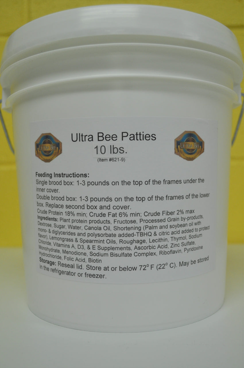 Ultra Bee Pollen Feed, 10 lb. Pail