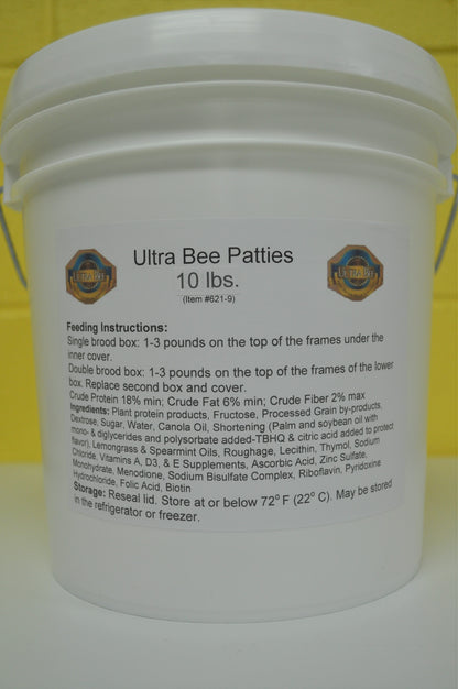 Ultra Bee Pollen Feed, 10 lb. Pail