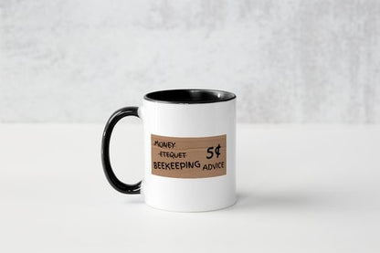 Coffee Mug, Beekeeper Advice