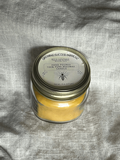 100% Pure Beeswax Candle