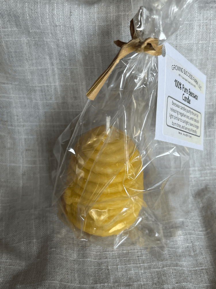 100% Pure Beeswax Candle